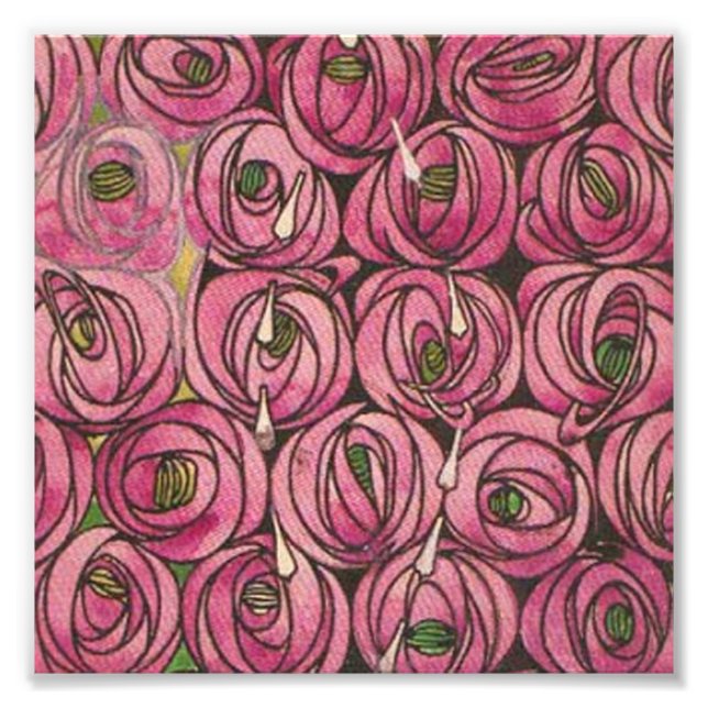 Foto Charles Rennie Mackintosh - Rosas (Frente)