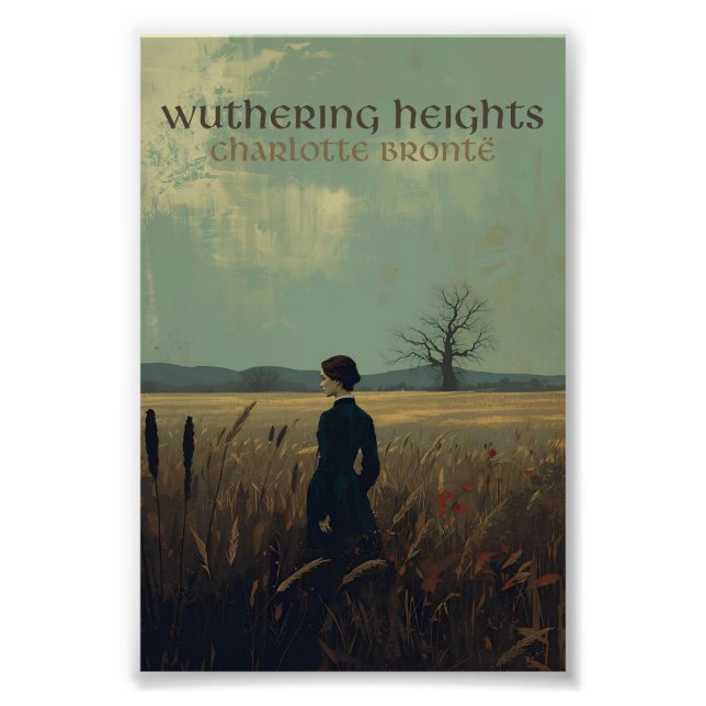 Foto Charlotte Brontë, ""Wuthering Heights"" (Frente)