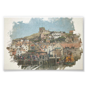 Foto Charme de Whitby: Igreja e Porto de St. Mary