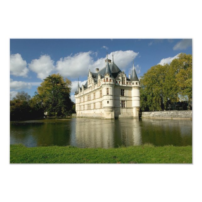 Foto Chateau de Azay-le-Rideau, Indre-et-Loire, 2 (Frente)