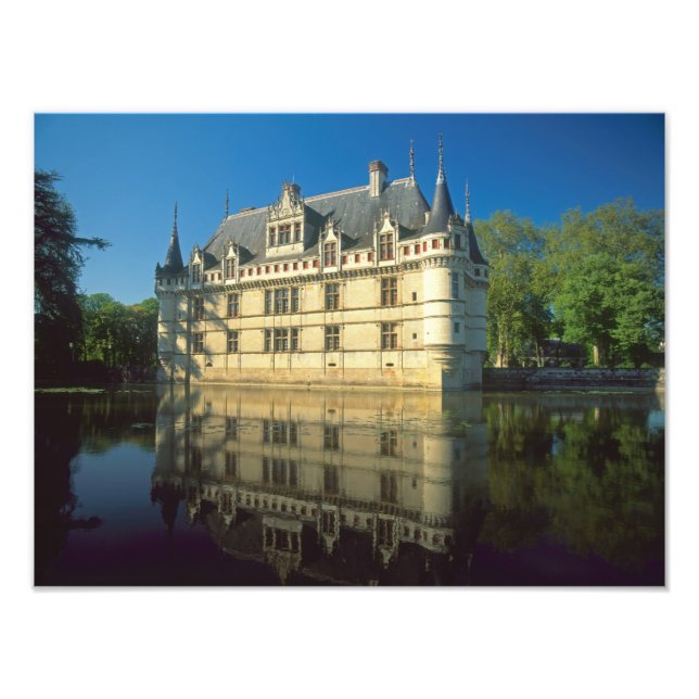 Foto Chateau de Azay-le-Rideau, Indre-et-Loire, 3 (Frente)