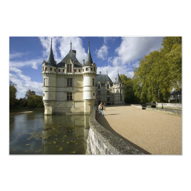 Foto Chateau de Azay-le-Rideau, Indre-et-Loire, 3 (Frente)