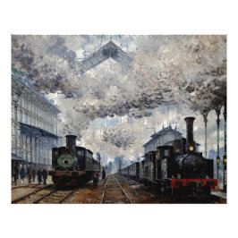 Foto Chegada do comboio normando