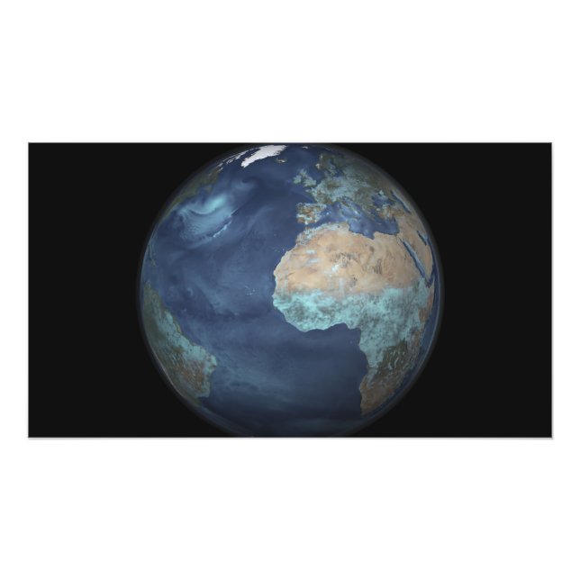 Foto Cheio Terra mostrando evaporação (Frente)