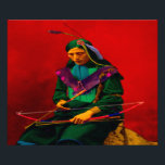 Foto Cherokee Native American Pop Art<br><div class="desc">Os Cherokee foram um indígenas nativo americano para os Estados Unidos sudoeste.</div>