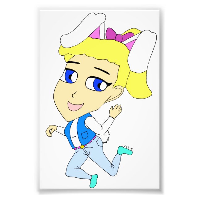 Foto chibi bunnygirl (Frente)