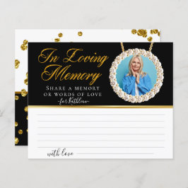 Foto Chic Elegante Compartilhar uma Placa Funeral