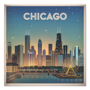 Foto Chicago EUA vintage