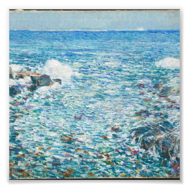 Foto Childe Hassam - Surf, Isles De Shoes (Frente)