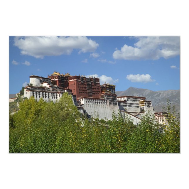 Foto China, Tibete, Lhasa, Palácio de Potala (Frente)