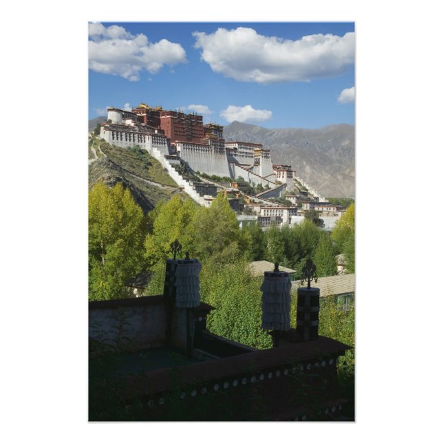 Foto China, Tibete, Lhasa, Palácio de Potala 2 (Frente)