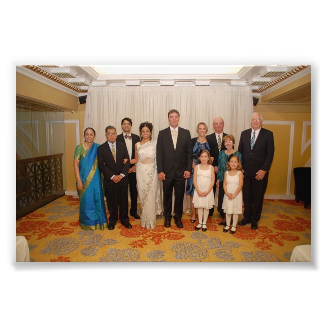 Foto Chitra & Jeffrey: Casamento (Frente)