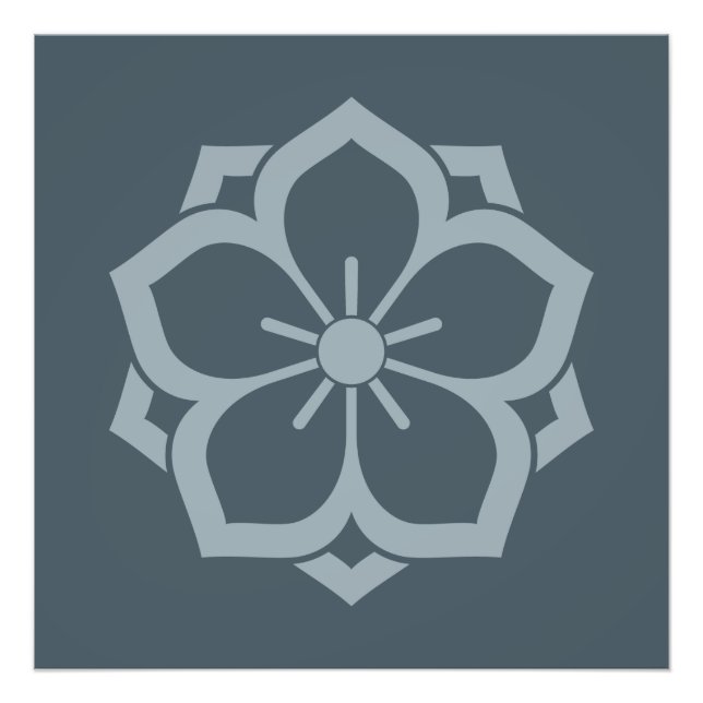 Foto Chuinyaekikyo Kamon Cherry Blossom Blue (Frente)