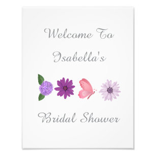Foto Chuva de Noiva Personalizada Floral Cosmos Casamen