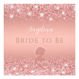 Foto Chuveiro de Noiva Luxuoso com Brilho em Rosa Doura