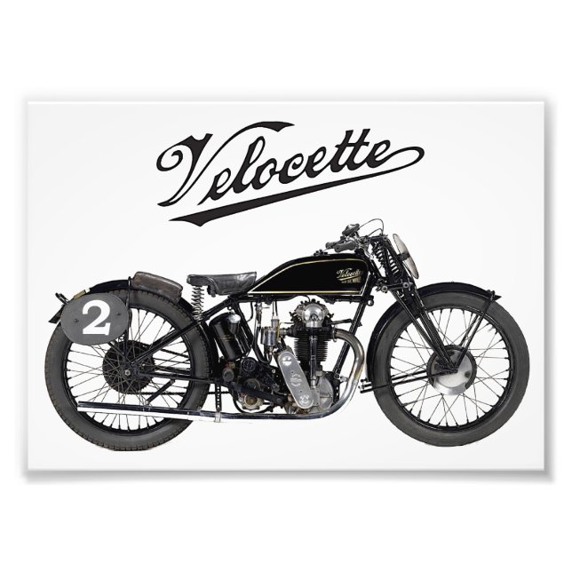 Foto Ciclo motor do Velocette / Inglaterra (Frente)