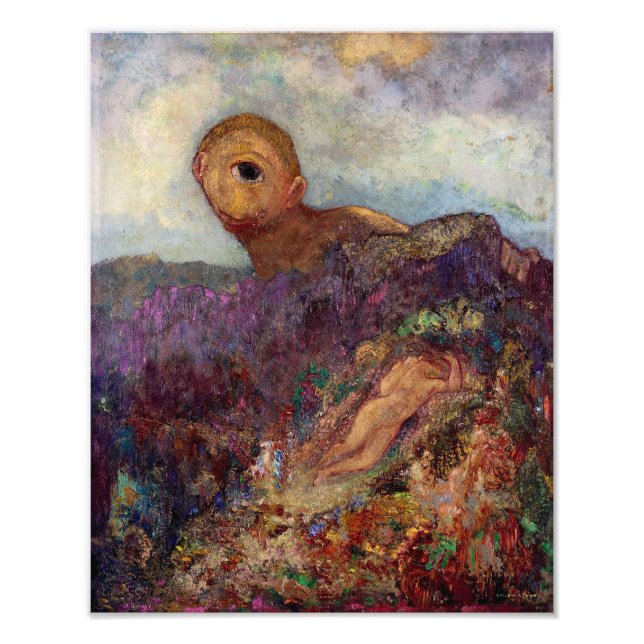 Foto Ciclope | Odilon Redon | (Frente)