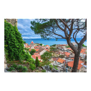 Foto cidade croata Omis