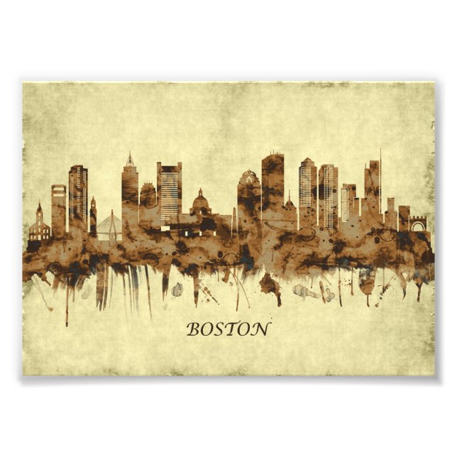 Foto Cidade de Boston Massachusetts (Frente)