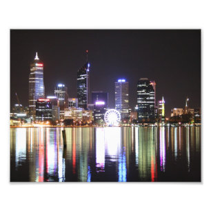 Foto Cidade de Perth, skyline da noite, Austraila 10 x