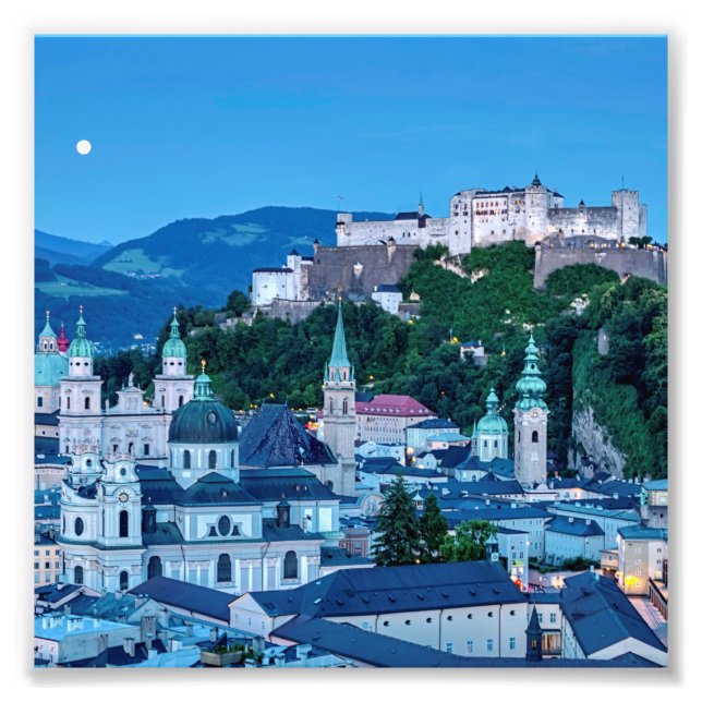 Foto Cidade de Salzburg, Áustria (Frente)