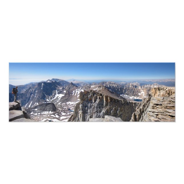Foto Cimeira do Mt Whitney - John Muir Trail - Sierra (Frente)