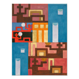 Foto Cinco números estendidos | Sophie Taeuber-Arp |