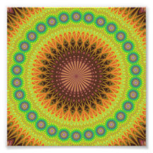 Círculo de estrela Mandala