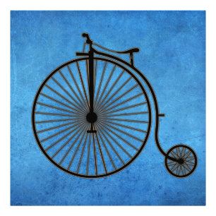 Foto Circus Penny Farthing Bike em Bacia Azul