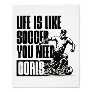 Foto Citação de motivação para gols de futebol