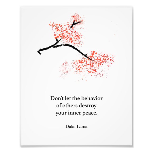 Foto Citação do Dalai Lama, Dalai Lama, poster do Dalai (Frente)