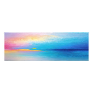 Foto "Clachanray" Wide Pink e Blue Landscape Seascape
