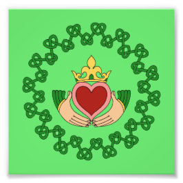Foto Claddagh e Green Knotwork
