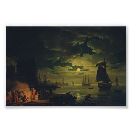 Foto Claridade da Lua sobre Palermo Arte de Alta Fideli