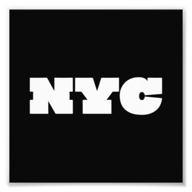 Foto Clássico de NY (Frente)