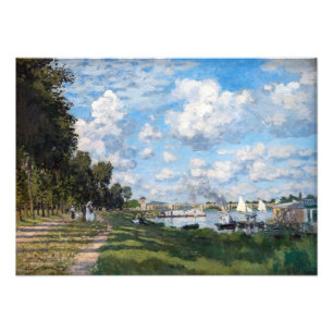 Foto Claude Monet - A Bacia em Argenteuil