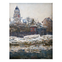 Claude Monet - A Igreja de Vetheuil