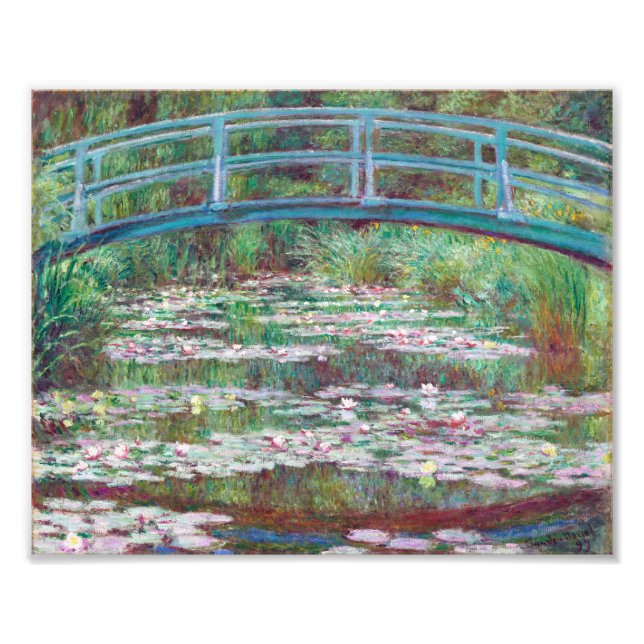Foto Claude Monet, A Ponte Japonesa (Frente)