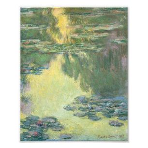 Foto Claude Monet Água Lírios Impressionista