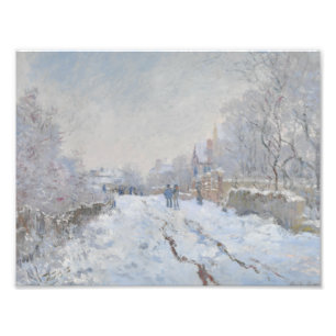 Foto Claude Monet - Cena de Neve na Argentina