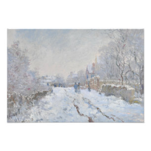 Foto Claude Monet - Cena de Neve na Argentina