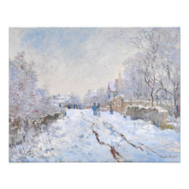 Foto Claude Monet - Cena de Neve na Argentina