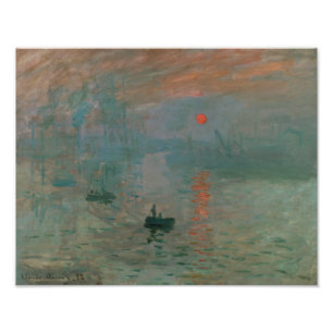Foto Claude Monet - Impressão, Assalto do Sol