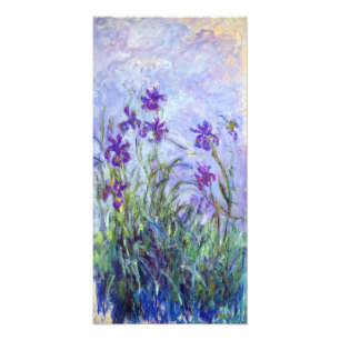 Foto Claude Monet - Íris Lilases / Iris Mauves