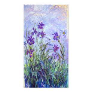 Foto Claude Monet - Íris Lilases / Iris Mauves