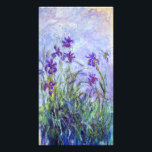 Foto Claude Monet - Lilac Irises / Iris Mauves<br><div class="desc">Lilac Irises / Iris Mauves - Claude Monet,  1914-1917</div>