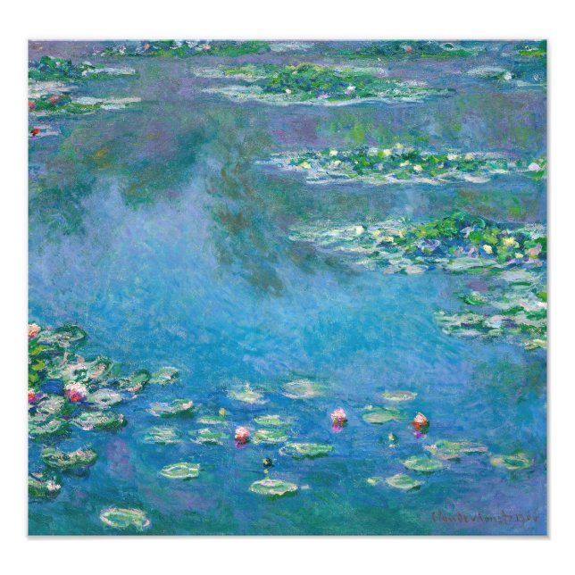 Foto Claude Monet - Lírios Água 1906 (Frente)