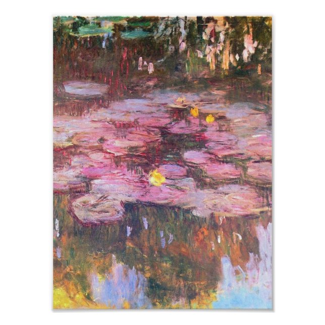 Foto Claude Monet - Lírios Água 1917 (Frente)
