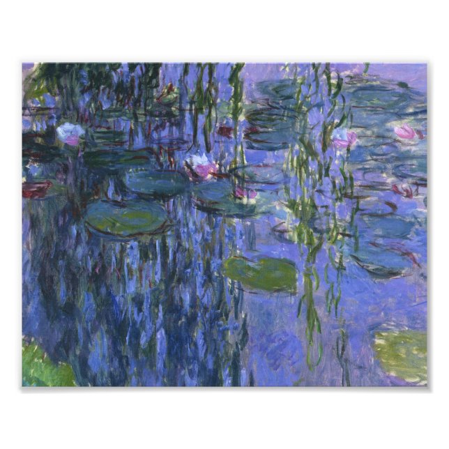 Foto Claude Monet - Lírios Hídricos (Frente)