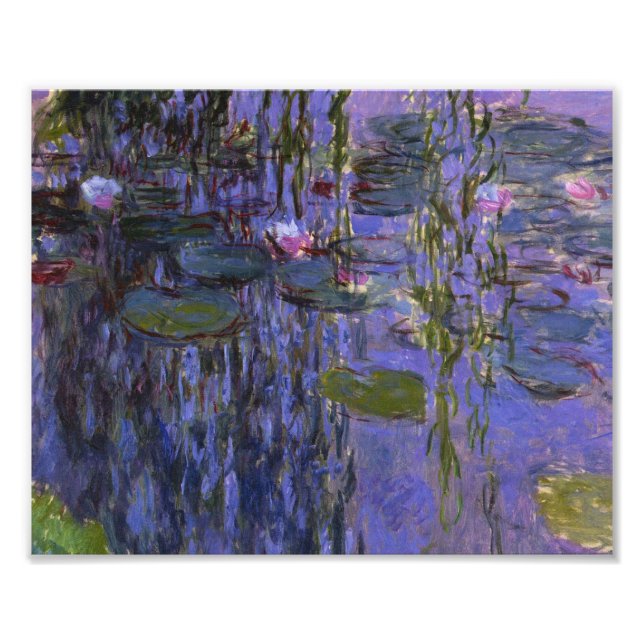 Foto Claude Monet - Lírios Hídricos (Frente)